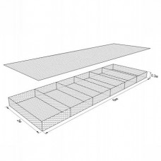 Габион ГСИ-М-6,0х2,0х0,3-С60-2,4/3,4-ЦП